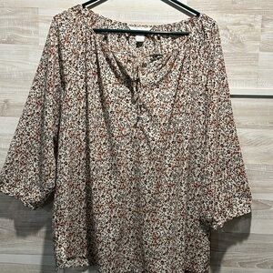 Christopher & Banks Multicolor Animal print.